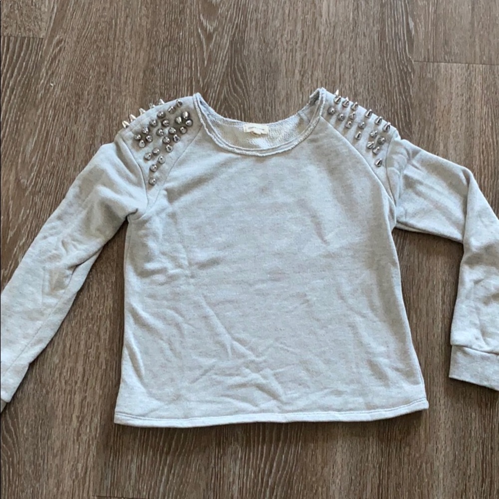 Studded sweatshirt